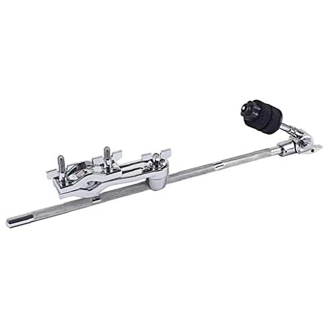 Cymbal Arm Stand Holder Cymbal Boom Arm Drum Clamp Cymbal Boom Attachment with Clamp Mount Grabber Extension Attachment Drum Accessories Hardware Cover
