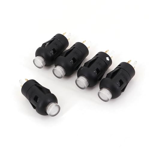 Interrupteur bouton-poussoir 8mm PB11 éclairé pour un contrôle visuel précis