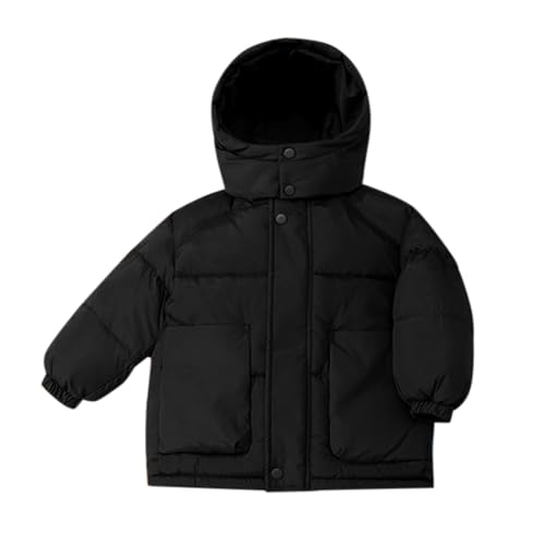 Kids Winter Coat for Girls Hooded Heavyweight Fall Zip Up Boys Puffer Jacket Long Sleeve Waterproof Puffy Down Jackets