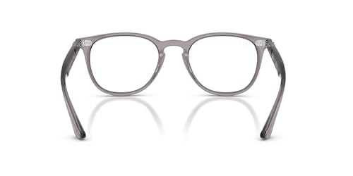 Image of Ray-Ban RX8779D Low Bridge Fit Titanium Square Prescription Eyewear Frames