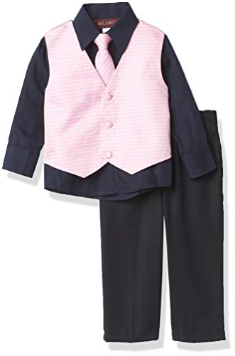 Men's 4 Piece Vest Suit Set