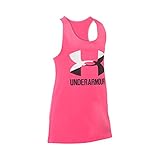 Under Armour Mädchen Tank UA Big Logo Slash, Penta Pink, YXL, 1301883-975