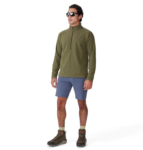 Image of Mountain Hardwear mens Summit Grid Half Zip