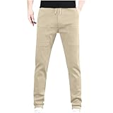 Mencomfy Cargo Pants, Multipants - High Stretch Multi-Pocket Durable Cargo Pants, Waterproof Manzera Cargo Pants Mens Hiking Pants Khaki S