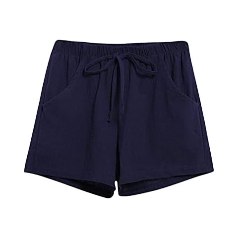 LindoMaker Women's Knee Length Soft Shorts Cover