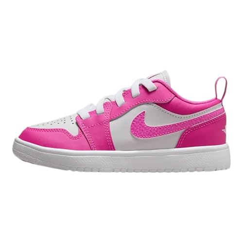 Jordan 1 Low Alt Little Kids Shoes Fire Pink/Iris Whisper-White FN7376-600 3Y