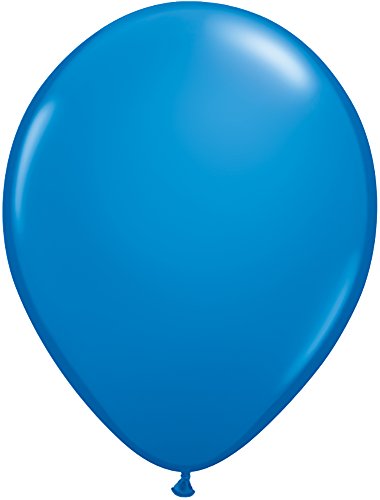 Qualatex 43742 100-Count Latex Balloon, 11-Inch, Dark Blue