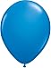 Qualatex 43742 100-Count Latex Balloon, 11-Inch, Dark Blue
