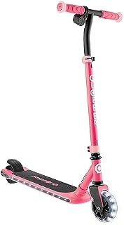 Globber E Motion 6 Electric Kids Scooter - Dual Braking System - Adjustable Handlebars - 2 Speed Mode Selection - Light Up - 6 Years Plus - 2 Year Warranty
