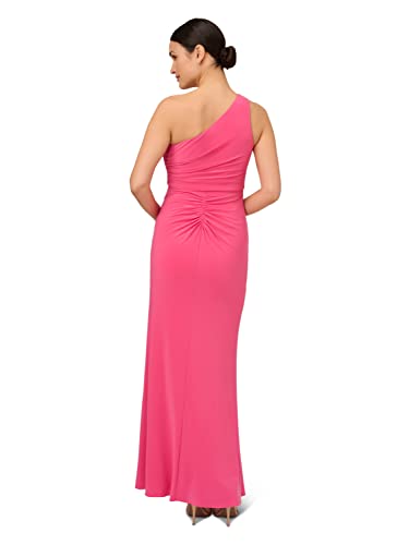 Image of Adrianna Papell Women's One Shoulder Jersey Gown