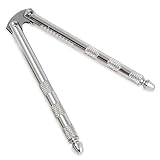 Chef Craft 20475 1-Piece Metal Nut Cracker, One Size, Silver