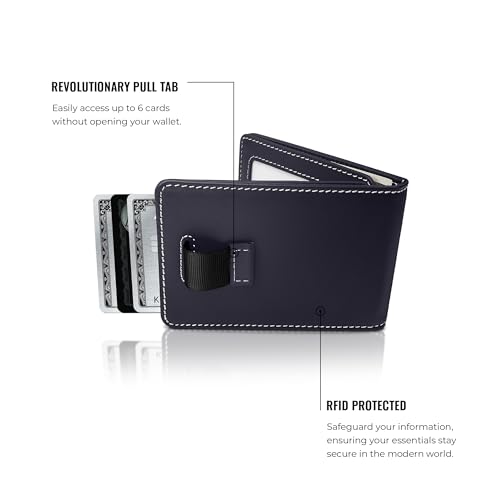 Image of Kings Loot Wallet For Men, RFID Blocking, Cash Pocket, Sapphire