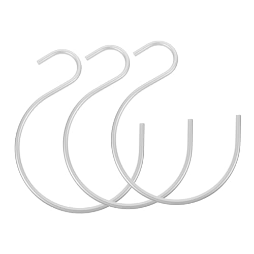 STOBAZA 3Pcs Scarf Hanger Organizer for Ties Shawls and Belts Storage for Closet Space Saving Design Lightweight and Stylish for Home and Clothing