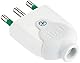 Italienischer Stecker aus 2 Materialien