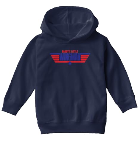 Haase Unlimited Daddy's Little Wingman - Movie Parody Toddler/Youth Fleece Hoodie