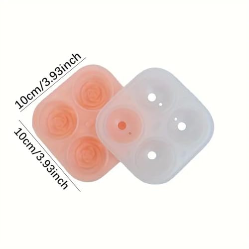 Molde Multifuncional Rosa – 4 Rejillas para Chocolate y Gelatina miniatura 7
