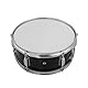 Sunydog 12 Zoll Snare Drum mit Drumsticks Schultergurt Drum Key Percussion Instrument für Studenten Anfänger Marching Snare Drum Tragbares Snare Drum Set(Schwarz)