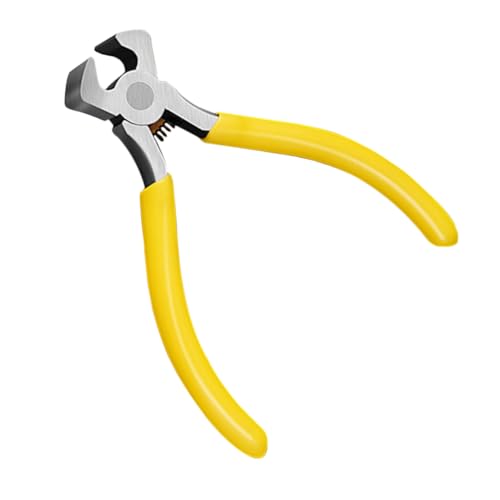 Cabilock 1Pc Stainless Steel Nut Sheller for Pine Nuts and Sunflower Nut Opener with for Shelling Portable Kitchen Tool Yellow