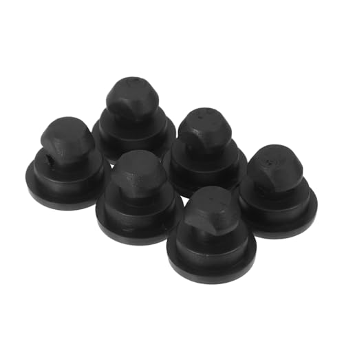 TOYANDONA 6 Piezas Patas de Goma para Olla Arrocera y Slow Cooker Pies Resistentes y Absorbentes de Golpes con Alta Durabilidad y Resistencia al Calor para Electrodomésticos de Cocina