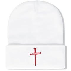 Three Nails Cross/White