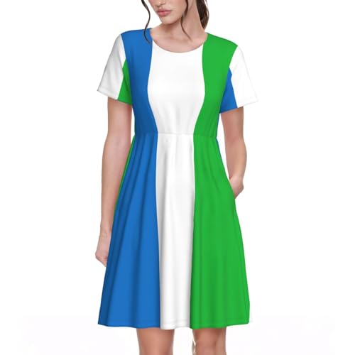 Robe d'été Sierra Leone décontractée pour femme : trouvez le confort idéal contre la chaleur