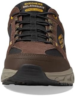 Skechers Men's Oak Canyon Consistent Winne Hands Free Slip-in Sneaker, Brown/Black, 9 | Image 5