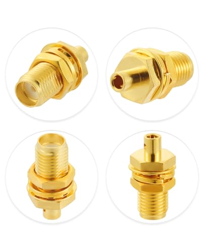 Conectores SMA hembra para cable RG405, pack de 10 miniatura 5