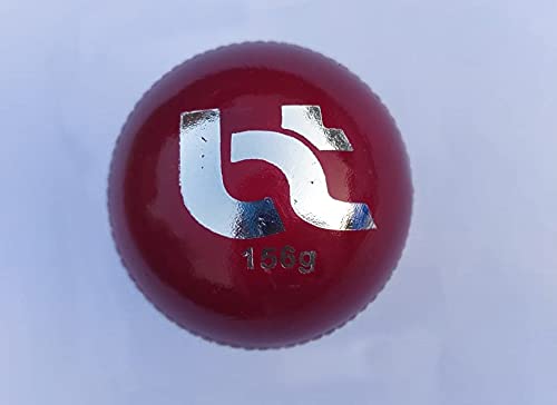 Cricket Ball White/Red 156G Cricket Balls 2Piece Balls Pack Of 6 Balls Genuine Leather ,Excellent Quality #TOP5