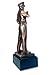 Retirement Award for Police Officer - Customized Trophy Antique Bronze Resin Statue Trophy - Personalized for Cop or Leo - 11.5 Inches Tall