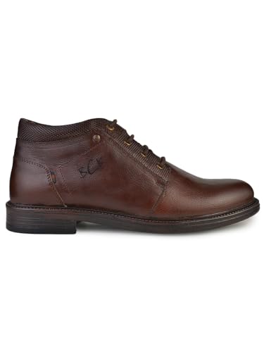 Image of Buckaroo HARKAN Full Grain Natural Leather Casual Boots for Men