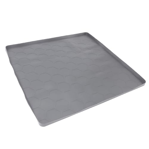 Tapis en silicone CHICIRIS pour sèche-linge et réfrigérateur gris résistant - 8