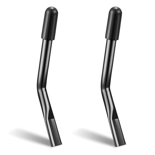 Wheelchair Brake Extenders 2 Pcs 8.3 Inch Wheelchair Brake Handle Extenders (Black-2pcs)