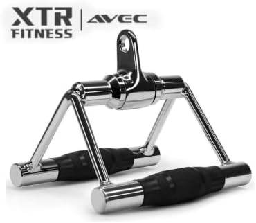 XTR Fitness Rowing Bar Mideye Çekiş Aparatı (Kauçuk Destekli) - Görsel 2