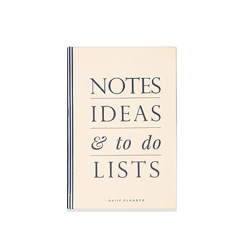 Image of Undated Daily Planner & Organizer | Notes Ideas | A5 Hardcover with Goal Setting Pages | 100 GSM,260 Pages | 2-Page Daily Layout for Planning & Notes | Activity Tracker