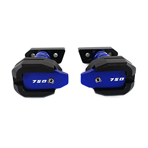 Protection cadre moto pour Kawasaki Z750 2007-2012, tampon anti-crash bleu résistant