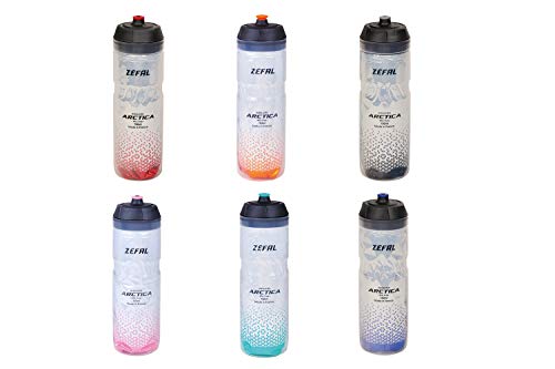 ZEFAL Arctica 75 Fahrrad Trinkflasche Isoliert Silber-Grün 750 ml – Ansicht 5