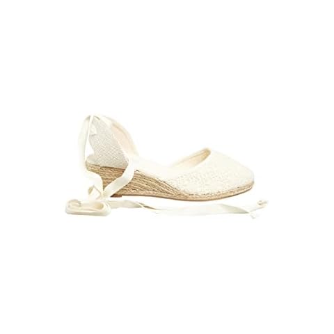Yours Crochet Lace Up Espadrille Wedges Cover