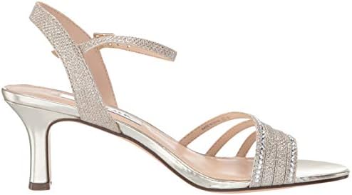 NINA Nelena - Women's Sparkling Dress Sandals with Crystal Embellishments Shoes SOFT PLATINO DREAMLAND M085 | Image 5