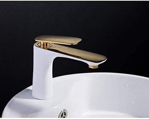 Robinet salle de bain blanc calcaire mélanger eau évier massif LWX