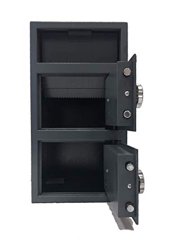 Southeastern-F2614EEV-Double-Door-Money-Drop-Slot-Depository-Safe-with-Digital-Lock-wBack-up-Key