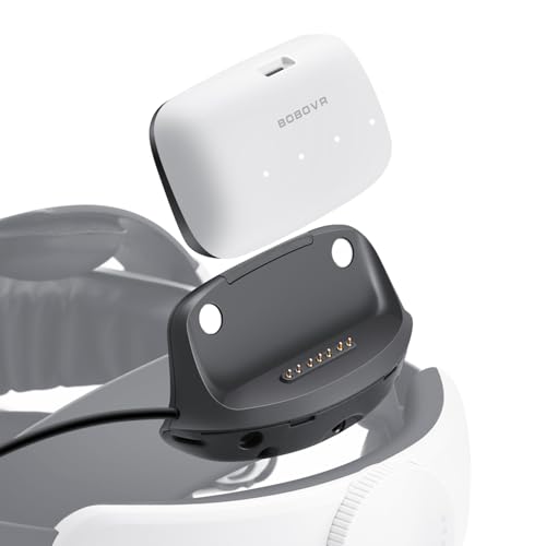 BOBOVR B100U Upgrade Kit for M1/M2/M3 Strap VR Accessories Compitable with Meta Quest 3 10000mAh Hot-Swap Battery 20W Fast Charging