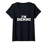 Photo Gallery donna sono denni, mi chiamo denni, sono denni, personalizzato maglietta con collo a v Photo Gallery donna sono denni, mi chiamo denni, sono denni, personalizzato maglietta con collo a v