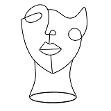 Breite Anwendung: Abstrakte Zeichen Skulptur ist geeignet für moderne Dekoration Wohnzimmer, Schlafzimmer, Esszimmer, Bad, Büro oder Flur und visuelles Erlebnis zu verbessern.