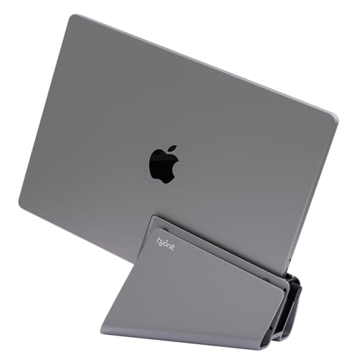 tyonit TiltSnap Pro Vertical Laptop Stand for MacBook Pro 14"