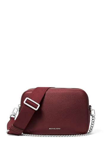 Image of Michael Kors Bryant Medium Double Zip Chain Camera Crossbody Bag