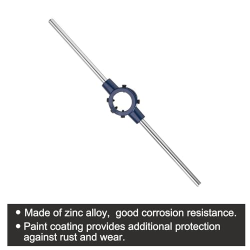 Llave para terrajas de 45 mm portaterrajas ajustable m16 a m20 para roscado de pernos 6