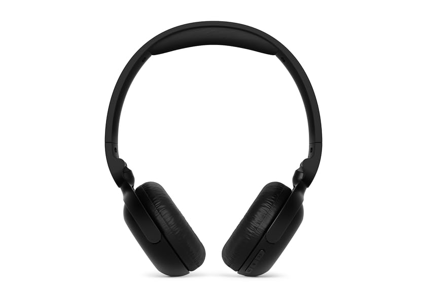 Image of Philips H2209 Wireless Headphones,On-Ear Bluetooth Headphones, Dynamic Bass, Sound Signature,Clear Call,25H Battery Life,Fast Charging,Soft Ear Cups,Bluetooth 5.4,Compact Design,Light,Matte Black