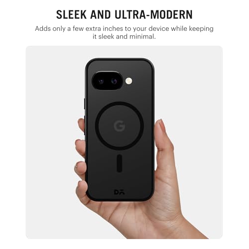 Image of DailyObjects Nimbus 2.0 Magnetic Phone Case Cover Compatible with Google Pixel 9a | Wireless Charging Slim Back Cover | 2 Layer Edge Protection & Shockproof