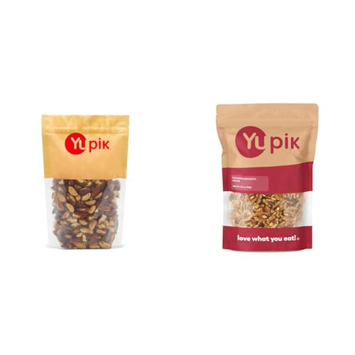 Yupik Raw Brazil Nuts 2.2 lb (35.2 oz) & Raw California Walnuts Halves & Pieces 2.2 lb (35.2 oz) Bundle - Gluten-Free, Kosher, Unsalted, Unroasted image 2