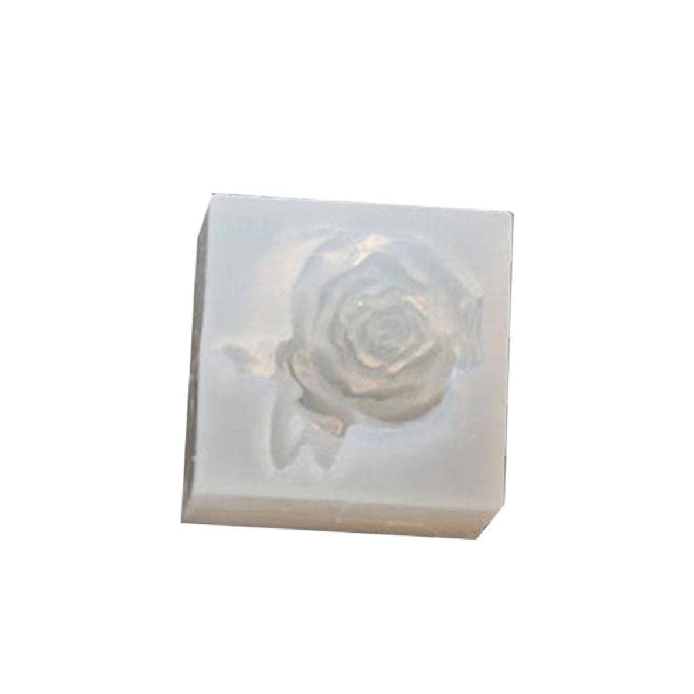 Stampo Silicone Per Resina 4 Pezzi - Forme Fiori Per Candele, Sapone, Decorazioni - Foto 3